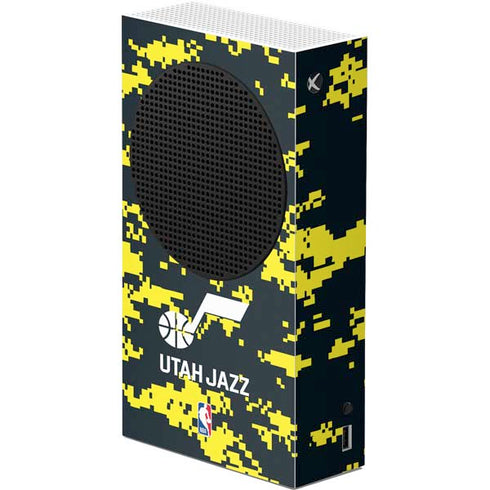 NBA Utah Jazz Grey Digi Camo Xbox Series S Console Skin